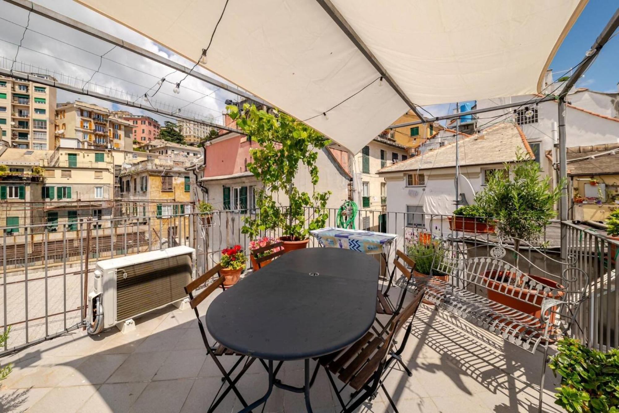La Piccionaia Le Case Del Dria Roof Terrace เจนัว ภายนอก รูปภาพ